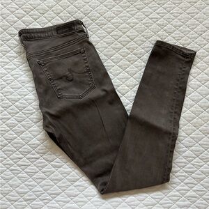 AG Adriano Goldschmied Women's Skinny Jeans - Dark Gray